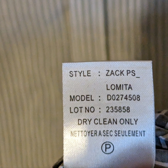 Theory striped button down - Picture 2 of 3